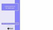 Tapa de Linguistics in Britain