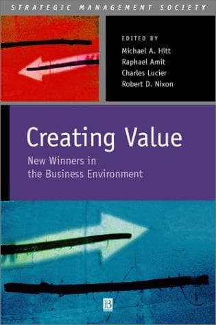 Tapa de Creating value