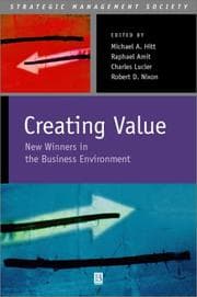 Tapa de Creating value
