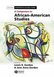 Tapa de A companion to African-American studies