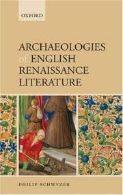 Tapa de Archaeologies of English Renaissance Literature