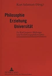Tapa de Philosophie erziehung universitat