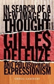Tapa de In search of a new image of thought