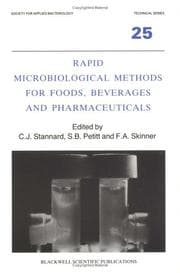 Tapa de Rapid microbiological methods for foods, beverages, and pharmaceuticals