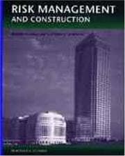Tapa de Risk management and construction