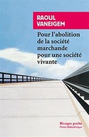 Tapa de Pour l'abolition de la société marchande, pour une société vivante