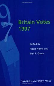 Tapa de Britain votes 1997
