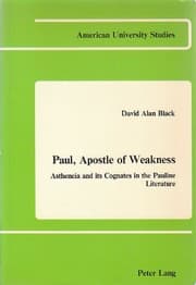 Tapa de Paul, apostle of weakness