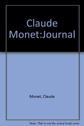 Tapa de Claude Monet:Journal
