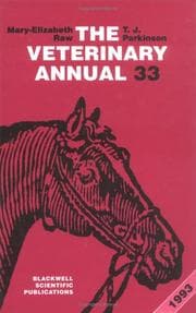 Tapa de The Veterinary Annual