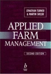 Tapa de Applied farm management