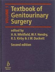 Tapa de Textbook of genitourinary surgery
