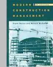 Tapa de Modern construction management