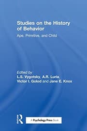 Tapa de Studies on the History of Behavior