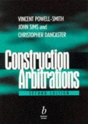 Tapa de Construction arbitrations
