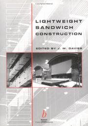 Tapa de Lightweight Sandwich Construction