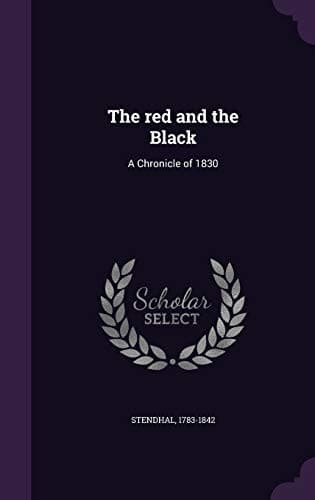 Tapa de The red and the Black