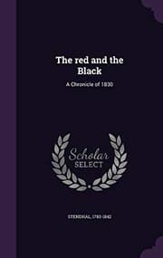 Tapa de The red and the Black