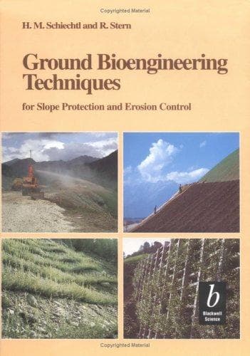 Tapa de Ground bioengineering techniques for slope protection and erosion control