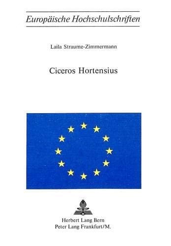 Tapa de Ciceros Hortensius
