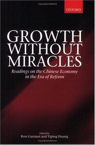 Tapa de Growth without Miracles