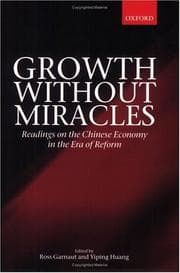 Tapa de Growth without miracles
