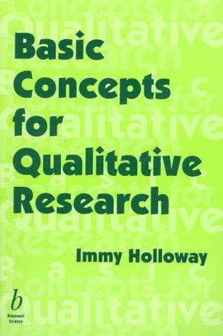 Tapa de Basic concepts for qualitative research