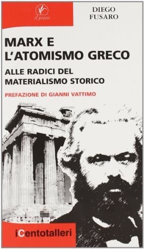 Tapa de Marx e l'atomismo greco