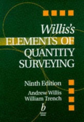 Tapa de Willis's elements of quantity surveying