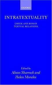 Tapa de Intratextuality