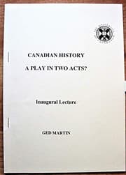 Tapa de Canadian history