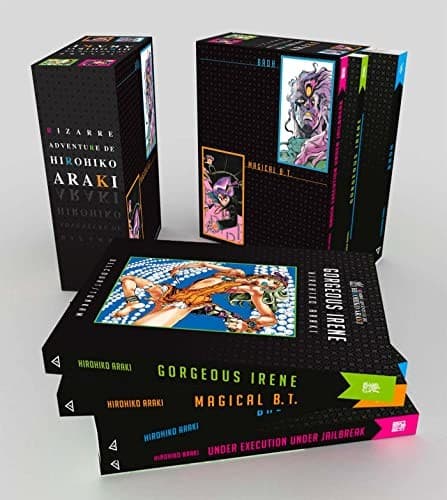 Tapa de Bizarre adventure de Hirohiko Araki