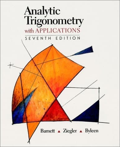 Tapa de Analytic Trigonometry with Applications