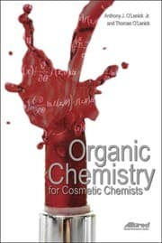 Tapa de Organic chemistry for cosmetic chemists