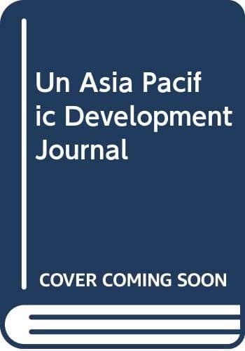 Tapa de Asia-Pacific Development Journal