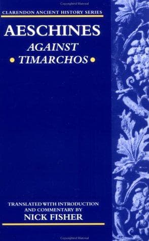 Tapa de Against Timarchos