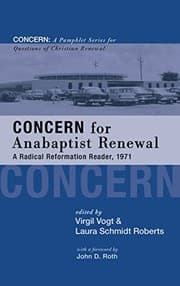 Tapa de Concern for Anabaptist Renewal