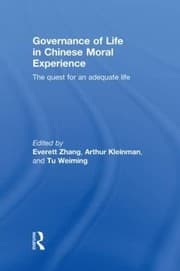 Tapa de Governance of life in Chinese moral experience