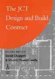 Tapa de The JCT design and build contract