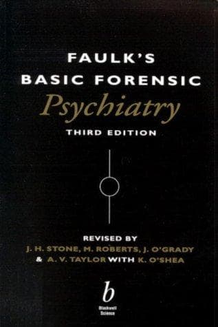 Tapa de Faulk's basic forensic psychiatry