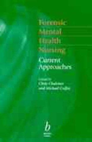 Tapa de Forensic Mental Health Nursing