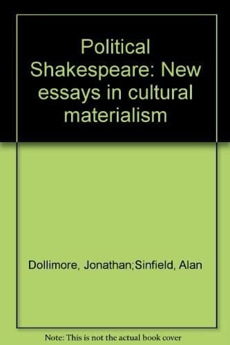 Tapa de Political Shakespeare