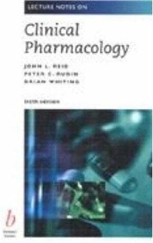 Tapa de Lecture notes on clinical pharmacology