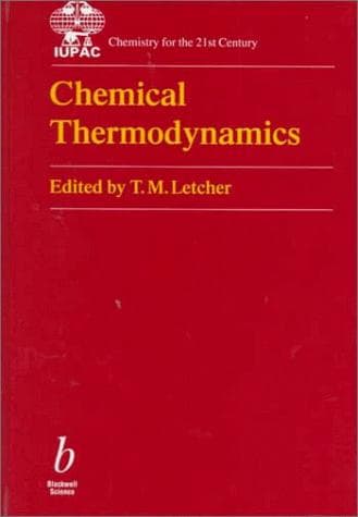 Tapa de Chemical thermodynamics