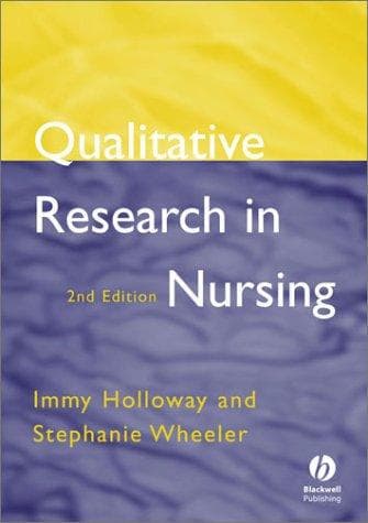 Tapa de Qualitative research in nursing