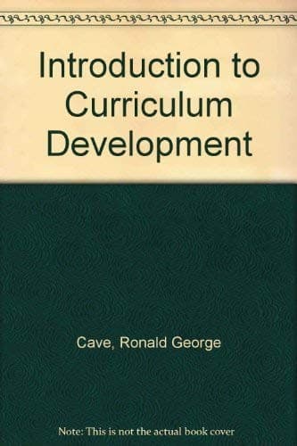 Tapa de An introduction to curriculum development