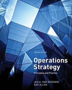 Tapa de OPERATIONS STRATEGY