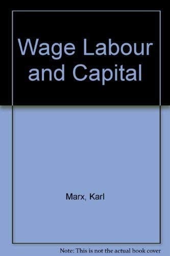Tapa de Wage Labour and Capital