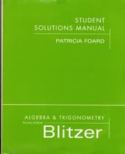 Tapa de Student Solutions Manual (valuepack)