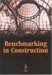 Tapa de Benchmarking in Construction